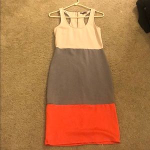 Lucca Couture Grass Roots Color Block Dress